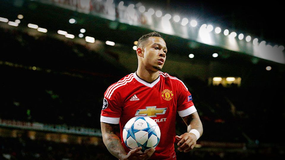 Dua raksasa Liga Italia, Inter Milan dan Juventus harus mengubur mimpinya untuk mendapatkan tanda tangan pemain Barcelona, Memphis Depay, pada bursa transfer.  . Copyright: © Dean Mouhtaropoulos/Getty Images